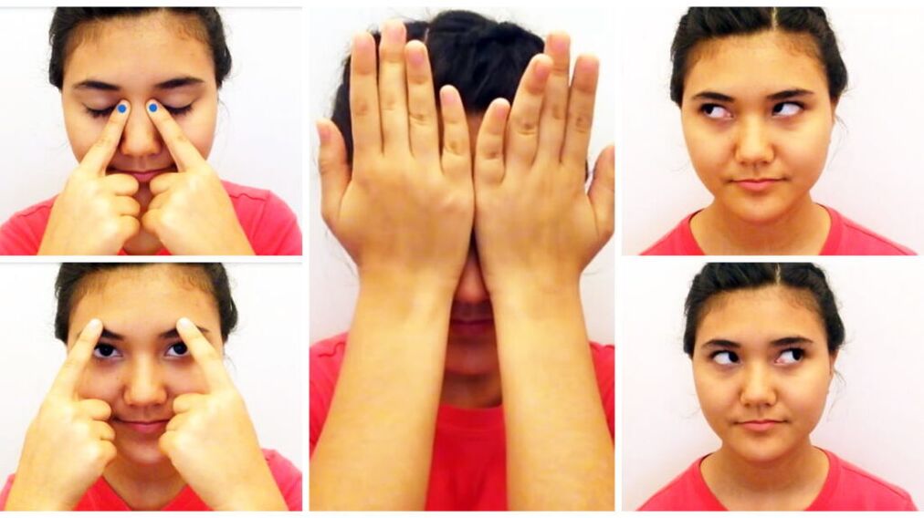 vježbe za oči za vraćanje vida